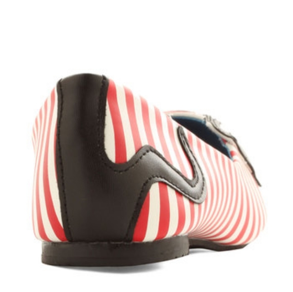 NIB Rare Striped Alley Cat T.U.K Rewind Flats Sz 6 - Picture 4 of 8